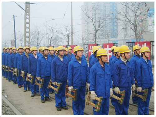 石家庄铁路职业学校实训演练 石家庄铁路技校实训课展示 学校图片 第17张