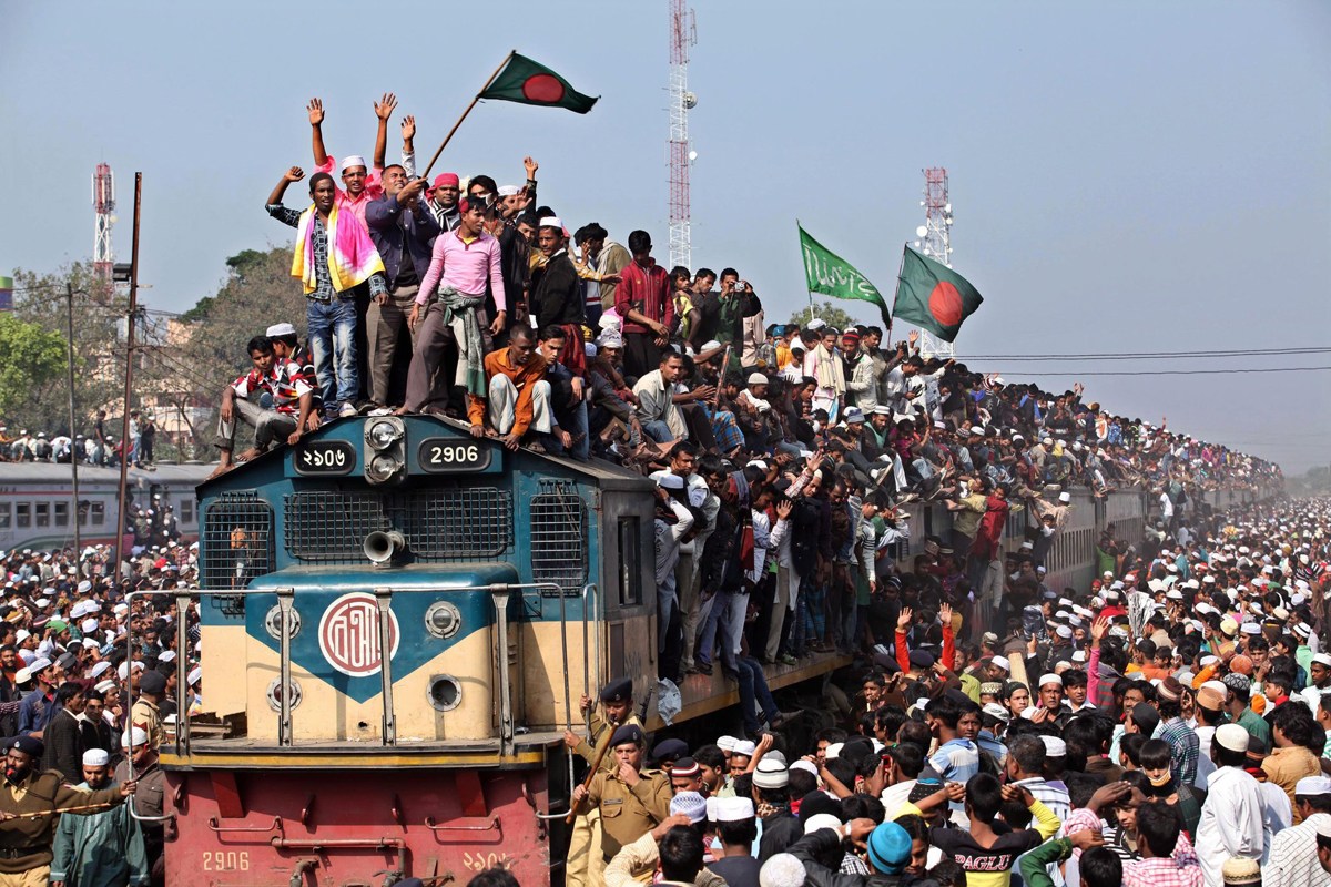 石家庄铁路技校关注孟加拉国铁路 孟加拉国乘坐火车回家 学校图片